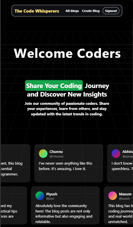 Share ideas on new tech and connect with coders.