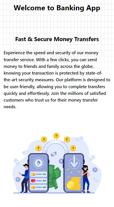 Experience the speed and security of our money transfer service.